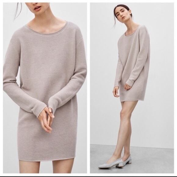 Aritzia Dresses & Skirts - Aritzia Wilfred Campanule Longsleeve Dress